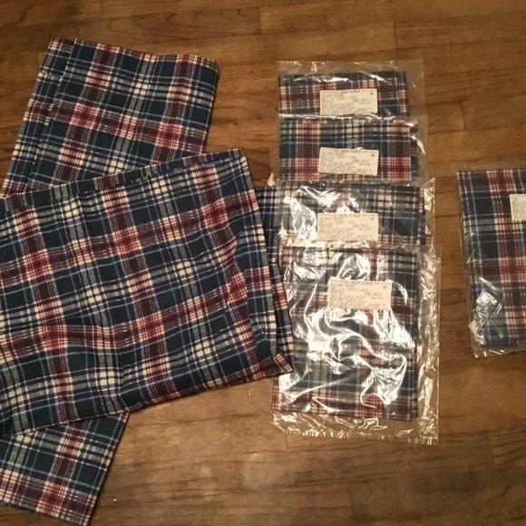 NIP JC Penney Home Collection Deerfield Plaid Window Treatments - Picture 1 of 4